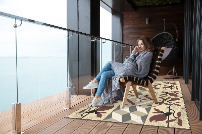 Tarasowy dywan zewnętrzny Płytki Magnolia