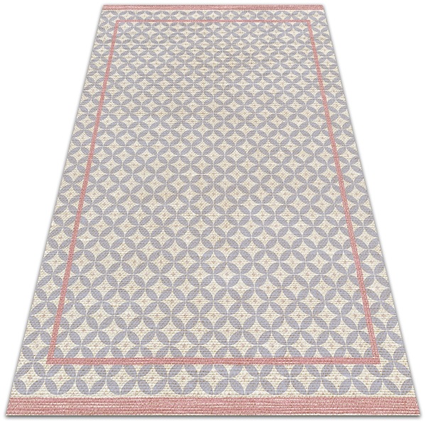 Dywan ogrodowy Koła i ramy