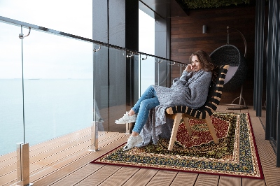 Dywan na taras zewnętrzny Mandale hinduskie