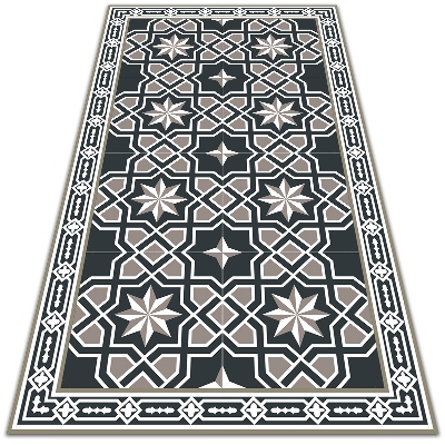 Nowoczesny dywan outdoor Róża wiatrów