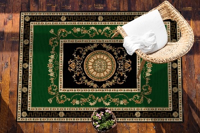 Nowoczesny dywan outdoor wzór Ramy królewskie
