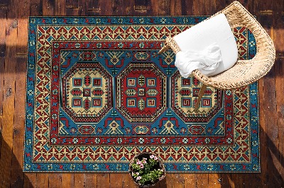 Nowoczesny dywan outdoor Wzór ludowy