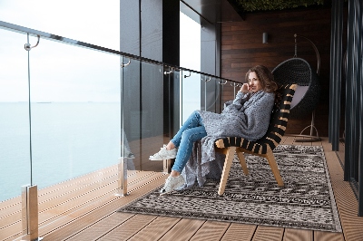 Dywan ogrodowy Wzory indyjskie