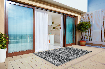 Nowoczesny dywan na balkon wzór Tekstura wzór
