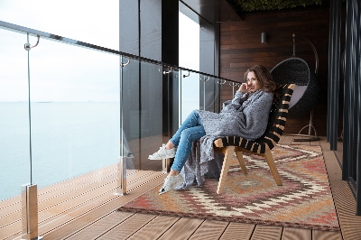 Nowoczesny dywan outdoor Wzór turecki