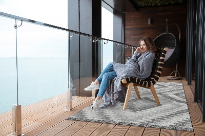 Tarasowy dywan zewnętrzny Wzór turecki