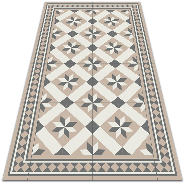 Dywan ogrodowy Ośmioramienne gwiazdy