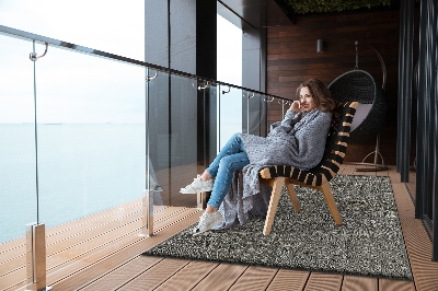Dywan na taras zewnętrzny Małe tekstury