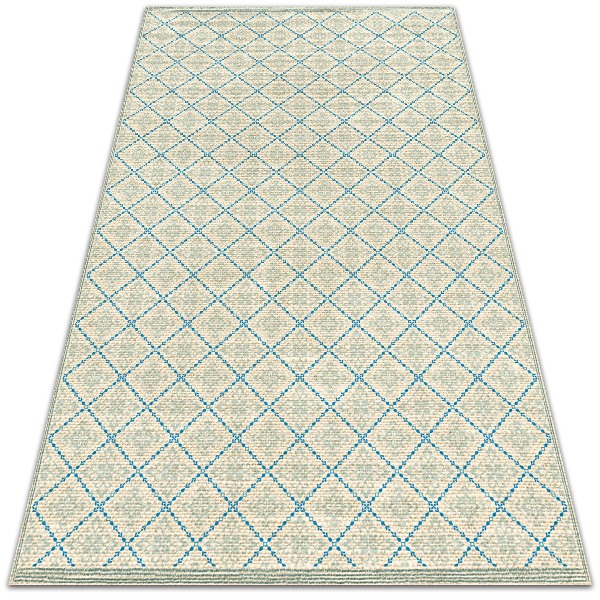 Tarasowy dywan zewnętrzny Geometryczne linie