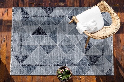 Dywan na taras zewnętrzny Bryła 3D