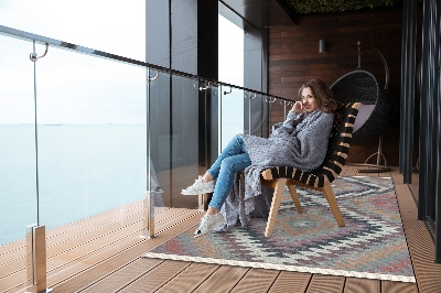 Tarasowy dywan zewnętrzny Wzór równoległy