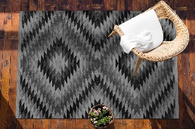 Dywan ogrodowy Ciemny równoległy