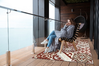 Dywan na taras zewnętrzny Talavera vintage