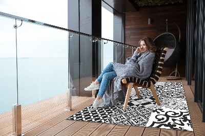 Nowoczesny dywan outdoor Szalone wzory