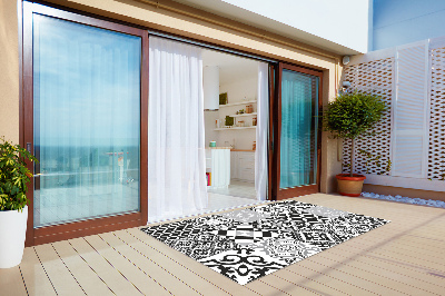 Nowoczesny dywan outdoor Szalone wzory