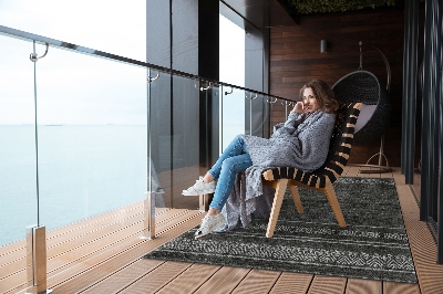 Dywan ogrodowy Wzór afrykański