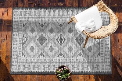 Dywan na taras zewnętrzny Szare diamenty