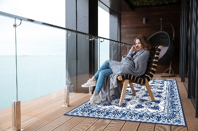 Dywan ogrodowy Pióra pawie