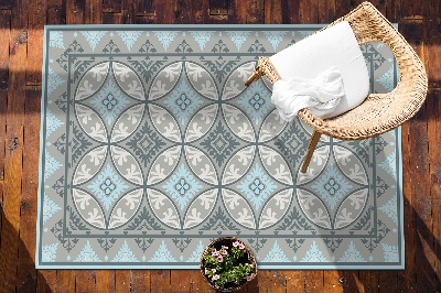 Dywan ogrodowy Koła geometryczne