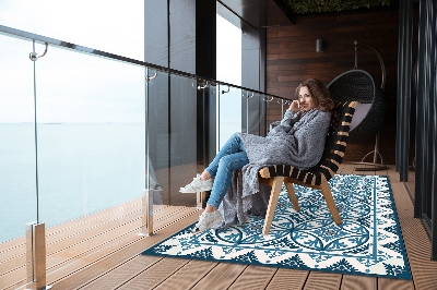 Tarasowy dywan zewnętrzny Abstrakcyjne koła