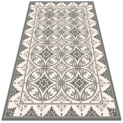 Nowoczesny dywan outdoor Koło retro