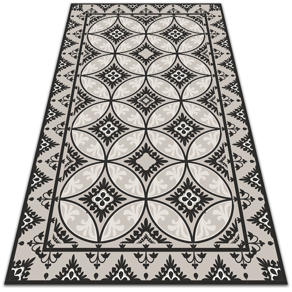 Dywan na taras zewnętrzny Koło vintage