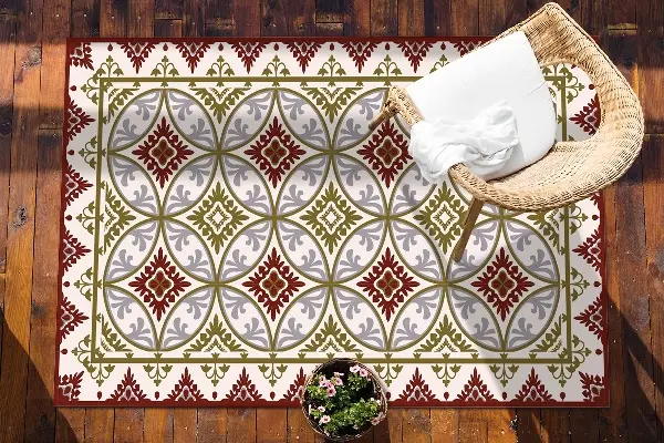 Nowoczesny dywan outdoor Wzór geometryczny