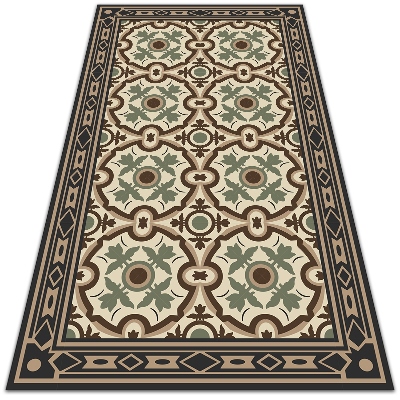 Nowoczesny dywan outdoor Wzory owalne