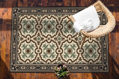 Nowoczesny dywan outdoor Wzory owalne