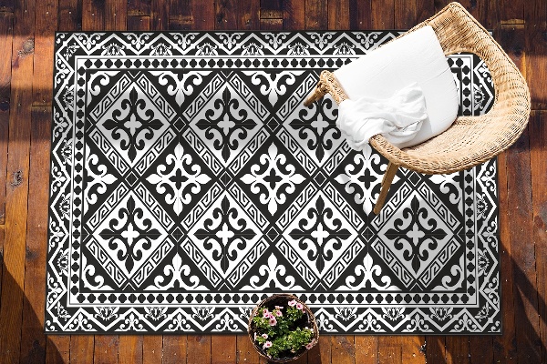 Nowoczesny dywan outdoor Wzory geometryczne