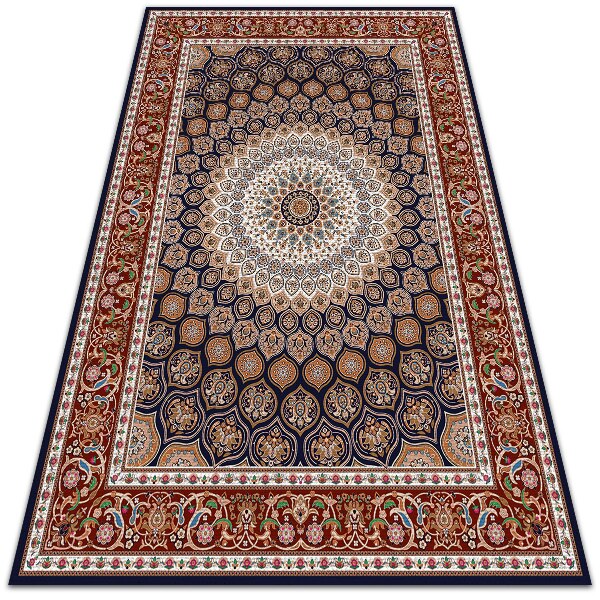 Nowoczesny dywan tarasowy Hipnotyzująca mandala