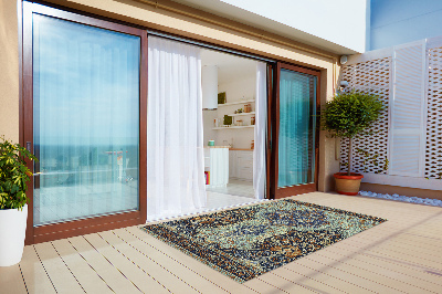 Tarasowy dywan zewnętrzny Piękne tureckie detale