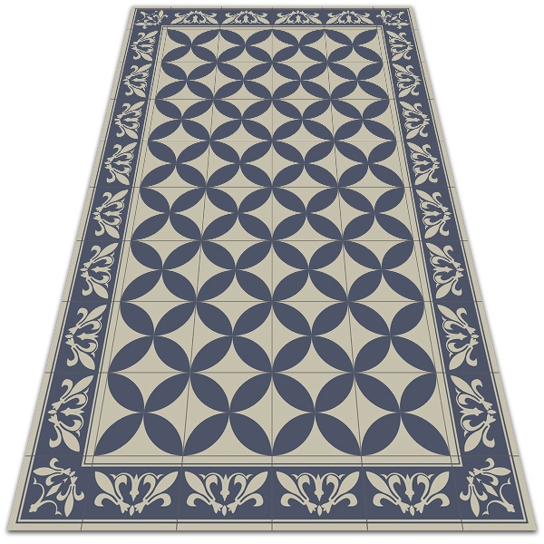 Tarasowy dywan zewnętrzny Wzór azulejos