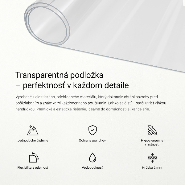 Mata ochronna przezroczysta
