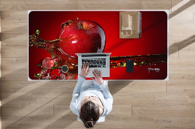 Mata na biurko Czerwone jabłko
