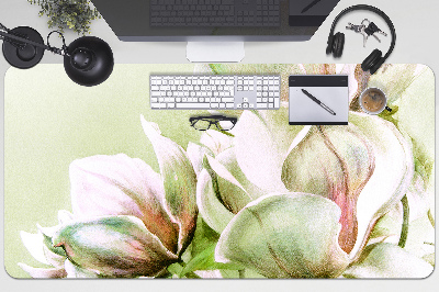 Mata na biurko Kwiaty magnolii