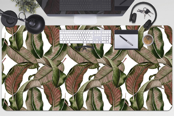 Mata na biurko Botaniczny liść