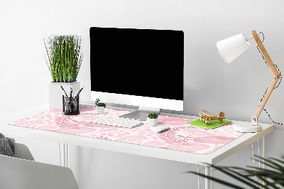 Duża podkładka na biurko dla dzieci Różowe maki