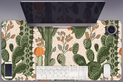 Podkładka na biurko Pomarańczowy kaktus