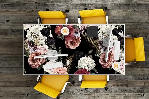 Duża podkładka ochronna na biurko Mroczny ogród