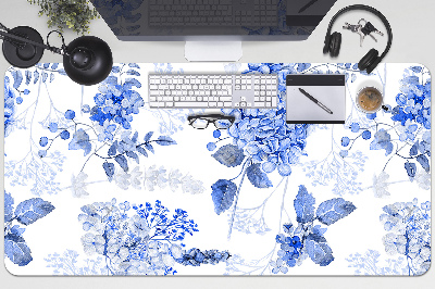Podkładka na biurko Niebieska hortensja