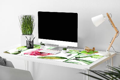 Duża podkładka ochronna na biurko Wiosna kwiaty