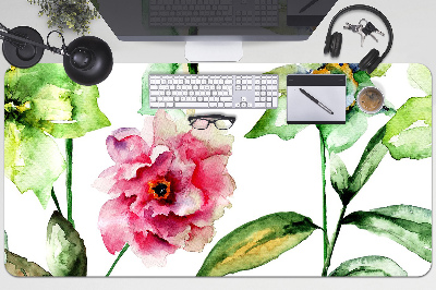 Duża podkładka ochronna na biurko Wiosna kwiaty