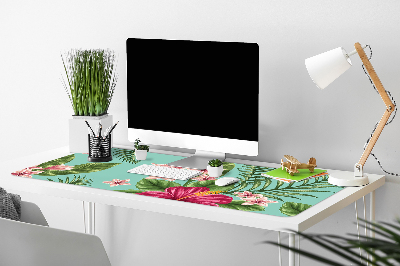 Duża podkładka na biurko dla dzieci Kwiaty