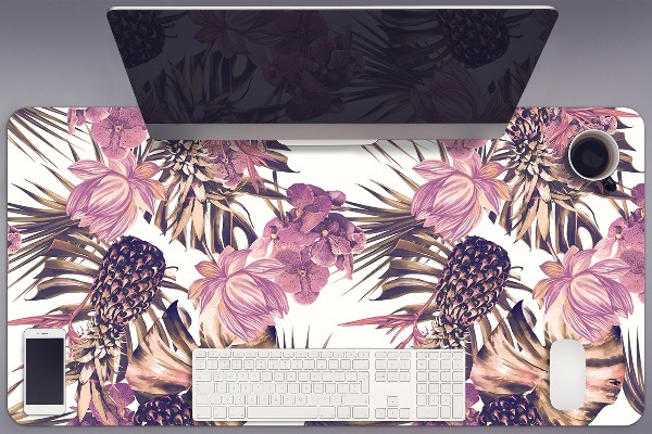 Duża podkładka na biurko dla dzieci Ananas