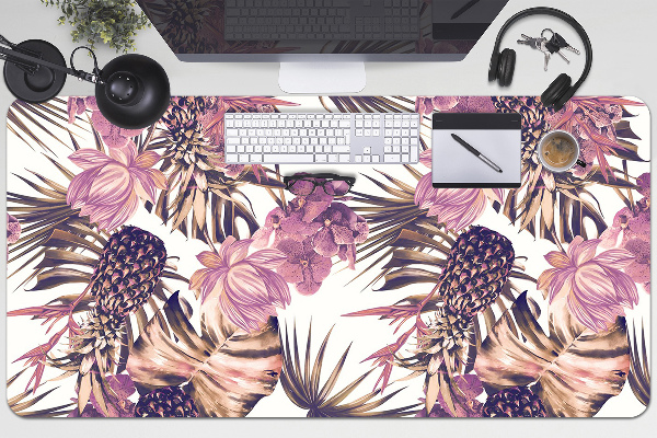 Duża podkładka na biurko dla dzieci Ananas