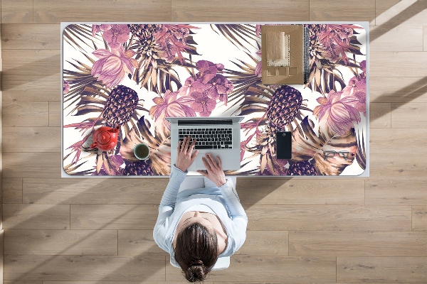 Duża podkładka na biurko dla dzieci Ananas