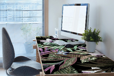 Podkładka na całe biurko Palmowe kwiaty