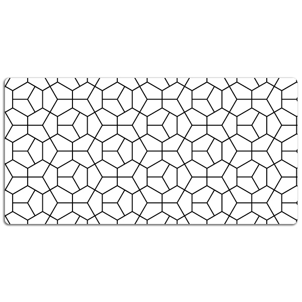 Mata ochronna na biurko Geometryczne kształty