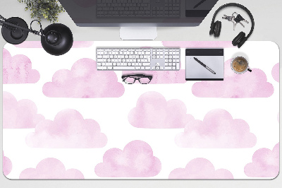 Duża podkładka ochronna na biurko Różowe chmury